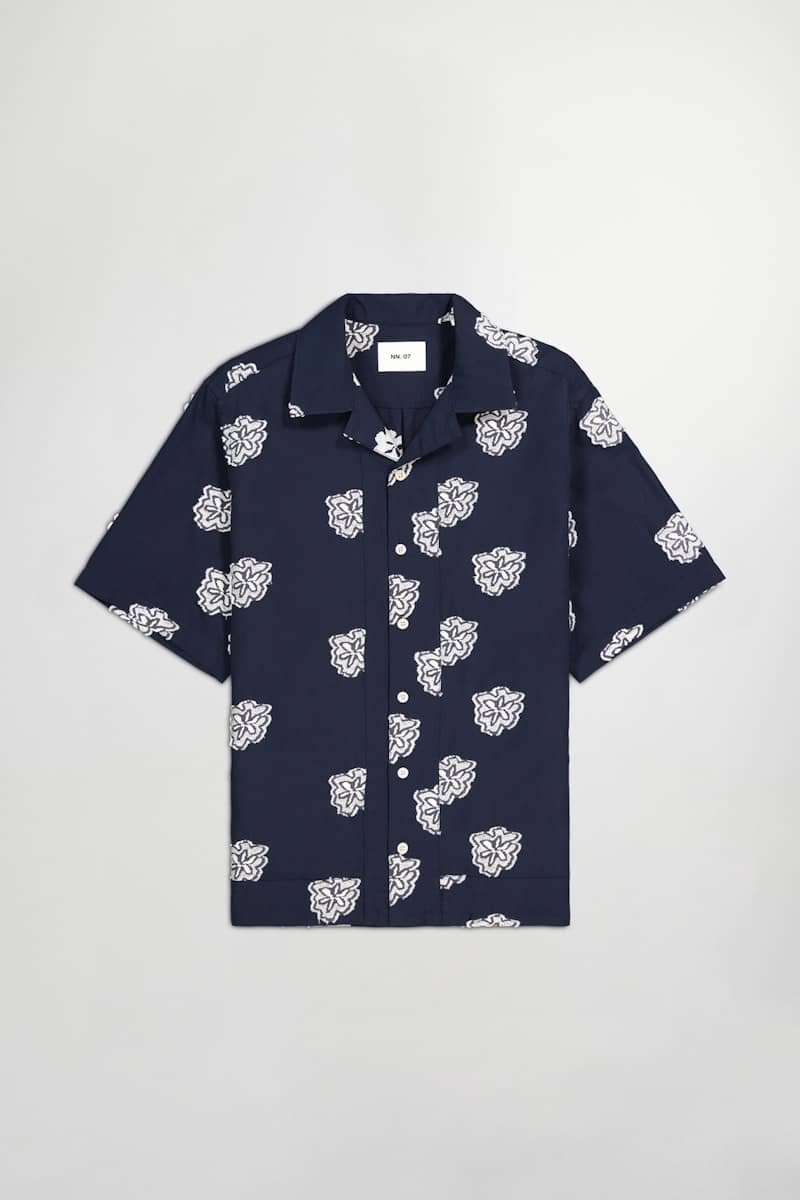 Leo ss shirt 5736 - Heren